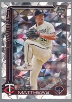 2025 Topps Diamante Foil #283 Zebby Matthews