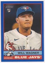 2025 Topps Heritage Dark Blue Border #35 Will Wagner