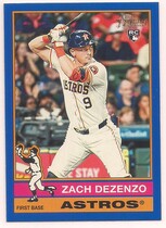2025 Topps Heritage Dark Blue Border #404 Zach Dezenzo