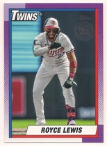 2025 Topps 1990 Topps Series 2 #90B2-1 Royce Lewis