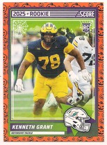 2025 Score Score-A-Treat Rookies Pumpkins #33 Kenneth Grant