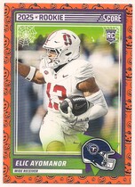 2025 Score Score-A-Treat Rookies Pumpkins #5 Elic Ayomanor