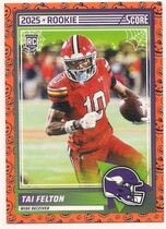 2025 Score Score-A-Treat Rookies Pumpkins #60 Tai Felton