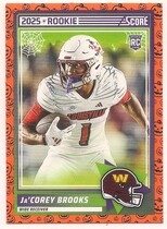 2025 Score Score-A-Treat Rookies Pumpkins #61 Jacorey Brooks