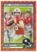 2025 Score Score-A-Treat Rookies Pumpkins #3 Will Howard