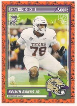 2025 Score Score-A-Treat Rookies Pumpkins #23 Kelvin Banks Jr.