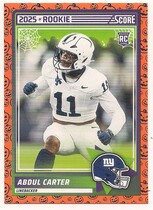 2025 Score Score-A-Treat Rookies Pumpkins #16 Abdul Carter