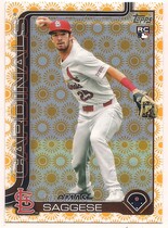 2025 Topps Holiday Sun Series 2 #463 Thomas Saggese