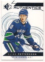 2018 SP Blue #101 Elias Pettersson