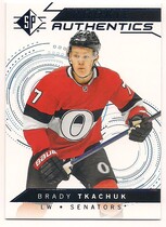 2018 SP Blue #110 Brady Tkachuk