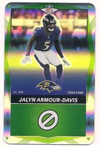 2025 UNO Elite Core Edition Green Foil #8 Jalyn Armour-Davis