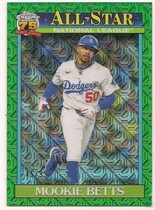 2026 Topps 1991 Topps All-Star Silver Pack Green #91ASC-47 Mookie Betts