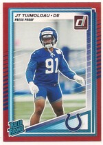 2025 Donruss Press Proof Red #398 Jt Tuimoloau