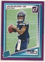 2025 Donruss Press Proof Purple #307 Jalen Milroe