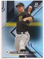 2019 Bowman Platinum Top Prospects #TOP-76 James Marvel