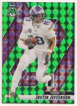 2025 Panini Mosaic Green Mosaic #19 Justin Jefferson