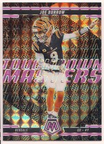 2025 Panini Mosaic Touchdown Masters Pink Fluorescent Mosaic #3 Joe Burrow