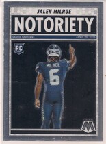 2025 Panini Mosaic Notoriety #15 Jalen Milroe