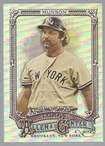 2025 Topps Allen & Ginter Silver Portrait #160 Thurman Munson