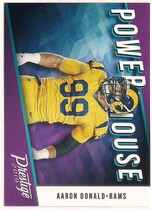 2019 Panini Prestige Power House #11 Aaron Donald