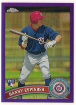 2011 Topps Chrome Purple Refractors #33 Danny Espinosa