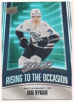 2025 Upper Deck MVP Rising to the Occasion #RO-13 Jani Nyman