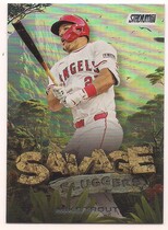 2025 Stadium Club Savage Sluggers #SS-13 Mike Trout