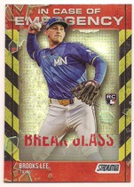 2025 Stadium Club In Case of Emergency #ICE-20 Brooks Lee