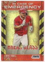 2025 Stadium Club In Case of Emergency #ICE-25 Mike Trout