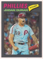 2026 Topps Heritage Dark Gray Bordered #14 Jhoan Duran