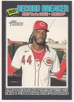 2026 Topps Heritage Dark Gray Bordered #233 Elly De La Cruz