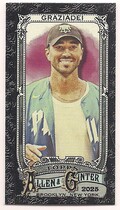 2025 Topps Allen & Ginter Mini Black Bordered #259 Joey Graziadei
