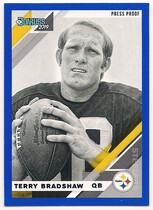 2019 Donruss Press Proof Blue #218 Terry Bradshaw