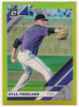 2019 Donruss Optic Lime Green #126 Kyle Freeland