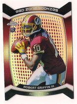 2012 Topps Chrome Red Zone Rookies Refractors #RZDC10 Robert Griffin