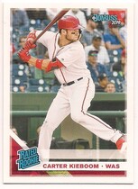 2019 Panini Chronicles Donruss Rated Rookie #259 Carter Kieboom