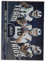 2019 Panini Absolute Team Trios #18 Brandin Cooks|Jared Goff|Todd Gurley
