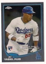 2013 Topps Chrome Update #MB-41 Yasiel Puig