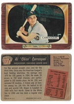 1955 Bowman Base Set #173 Al Carrasquel