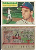 1956 Topps Base Set #141 Joe Frazier