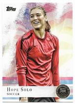 2012 Topps U.S. Olympic Team and Olympic Hopefuls Gold #50 Hope Solo