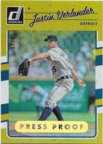 2017 Donruss Gold Press Proof #95 Justin Verlander