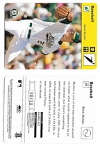 2005 Leaf Sportscasters 30 Yellow Leaping-Ball #27 Mark Mulder