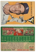 1954 Topps Base Set #173 Jack Harshman