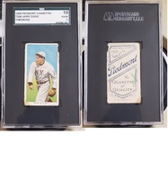 1909 T206 Base Set #145 Larry Doyle (Throwing)