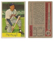 1954 Bowman Base Set #54 Alfonso Carrasquel