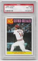1986 Topps Base Set #206 Pete Rose