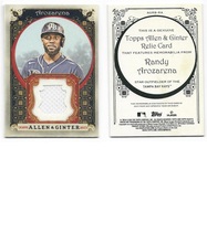 2023 Topps Allen & Ginter Relics #AGRB-RA Randy Arozarena