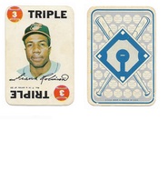 1968 Topps Game Card Inserts #7 Frank Robinson