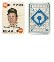 1968 Topps Game Card Inserts #9 Brooks Robinson